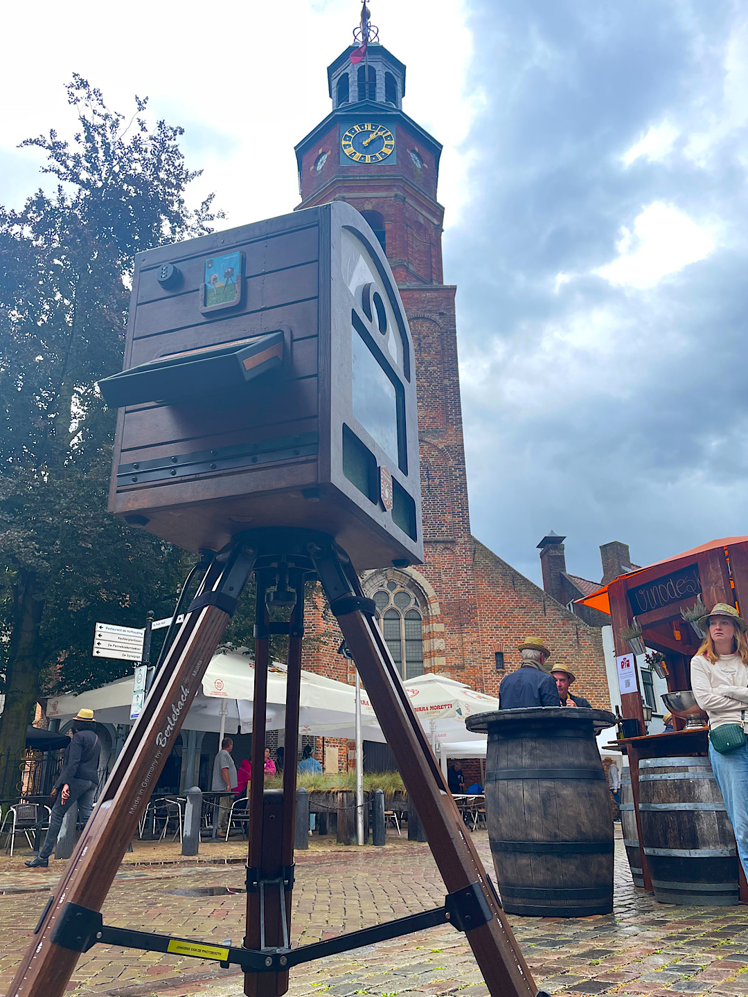 Fotozuil to go Chapeau voor Chateau Buren